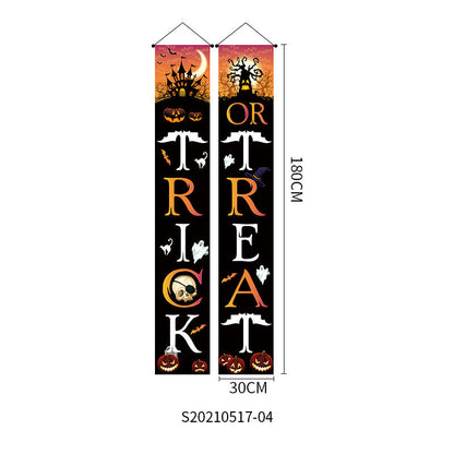 Doorway Halloween Banners Pair Oxford Cloth 180x30cm