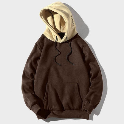 Unisex Warm Hoodie - Relaxed Kangaroo Pocket, Cotton Blend