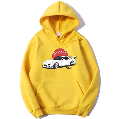 Light Unisex Hoodie - Drop-Shoulder, Cotton, Regular