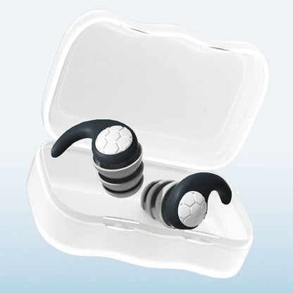 Cancelling Noise Silicone Earplugs Reusable Sleep Aid
