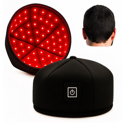 Red Light Therapy Cap Hair Growth Helmet Pain Free At Household