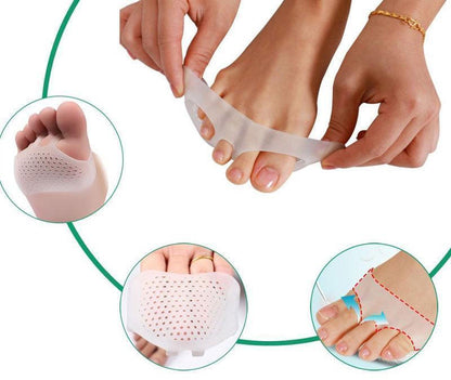 Metatarsal Pads Breathable Gel Forefoot Cushions Kit Of 2
