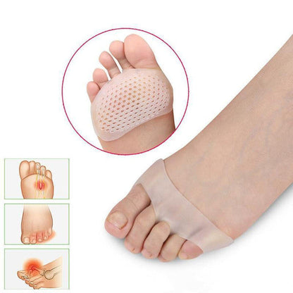 Metatarsal Pads Breathable Gel Forefoot Cushions Kit Of 2