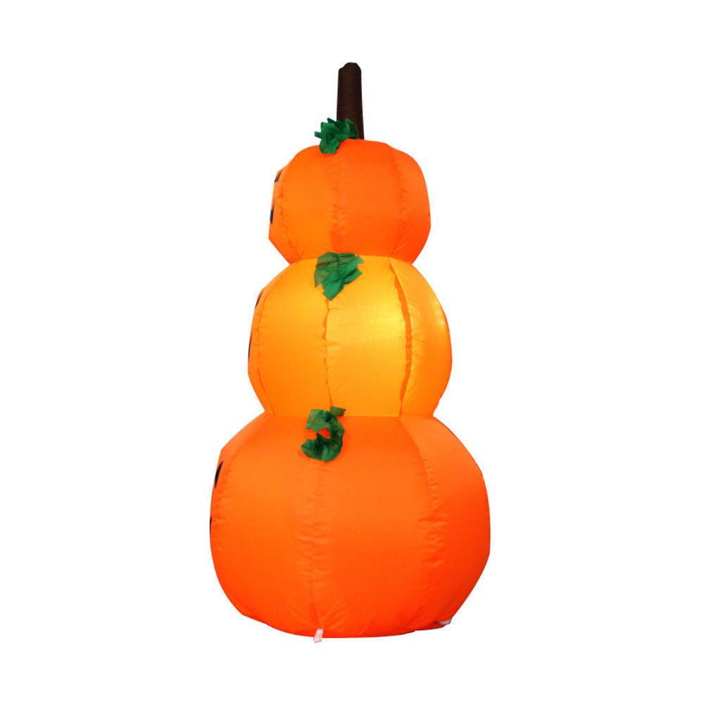 Pumpkin Inflatable Stack Halloween Decor 2025 Outdoor