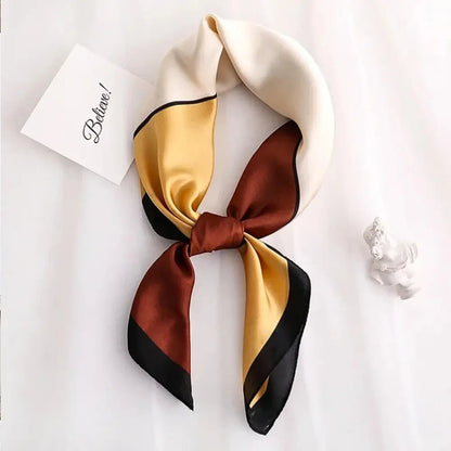 Plush Multi-Use Women's Silk Scarf - Narrow, Regular Wear