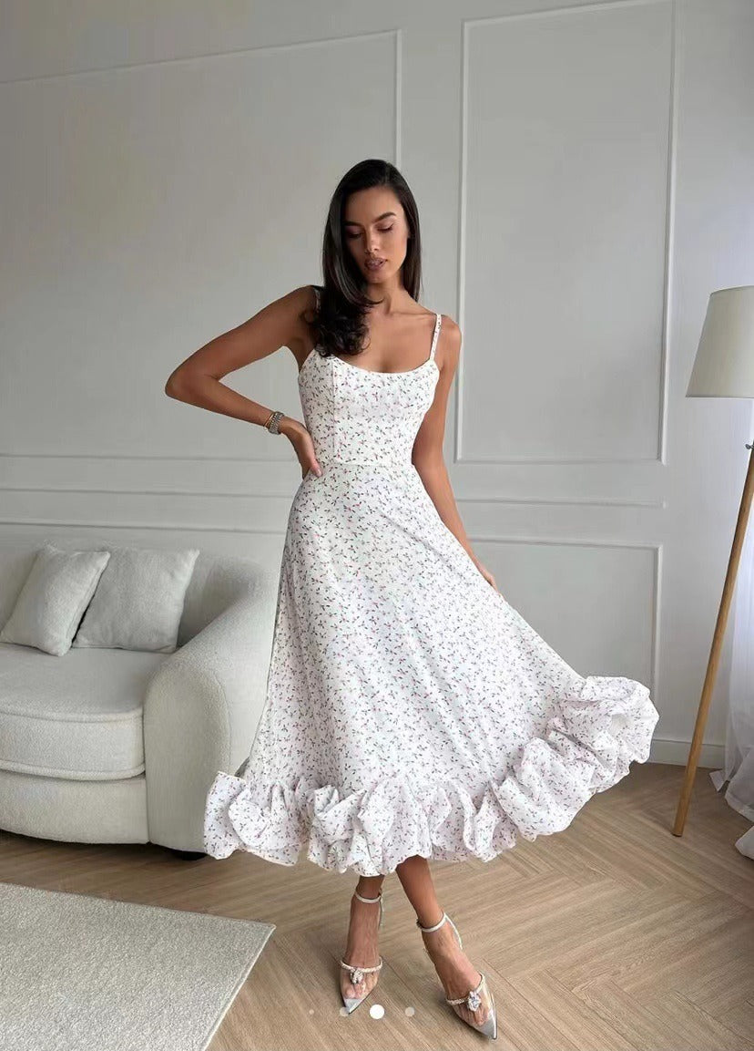 Variant image for Elegant Women's Summer Dress in Black or White, Flattering Fit, Breathable Fabric, Versatile for Casual or Formal Occasions-26