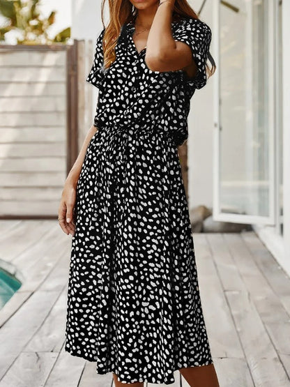Variant image for Elegant Women's Dress, Flattering Cut Knee-Length Formal Dress in Luxurious Soft Fabric for All Occasions-13