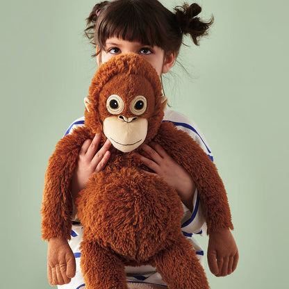 Ultra Plush Monkey Stuffed Animal Pillow, Cozy Plush Toy Gift – Punch Monkey Plush
