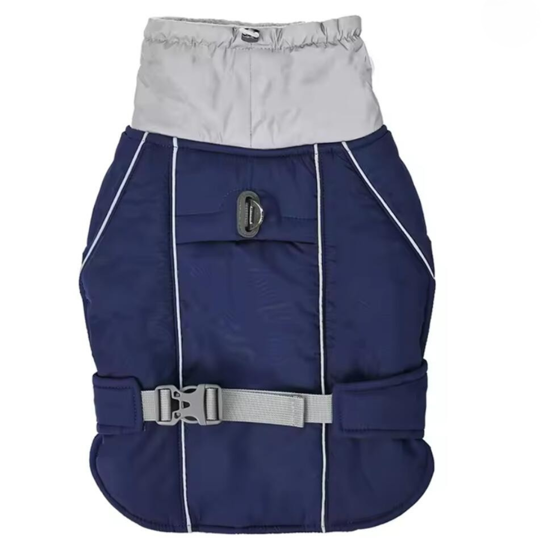 Water-Resistant2025 Edition Dog Coat With Reflective Strips And Flexible Straps For Safe Winter Walks