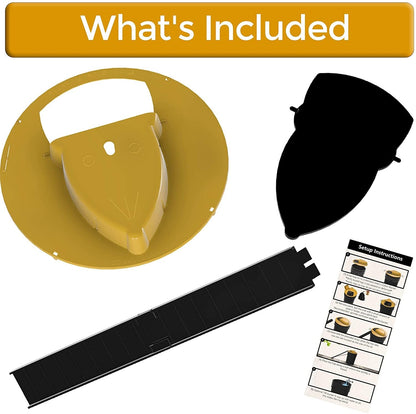 Trap Mouse Bucket Lid Non Toxic Sanitary Fall 2025 Safe
