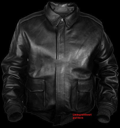 Retro-Inspired Fur-Collared, PU Leather, Cold-Weather Outerwear – Oversized Men's Bomber Jacket