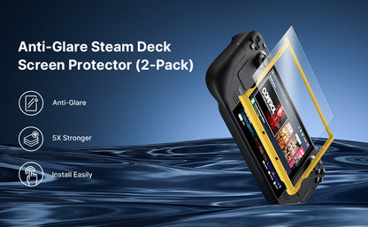 Deck Steam OLED Matte Screen Protector 2Pack Anti Glare Kit