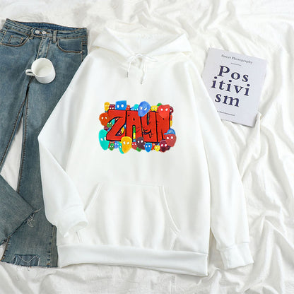 Unisex Warm Hoodie - Oversized, Polyester Fleece, Casual