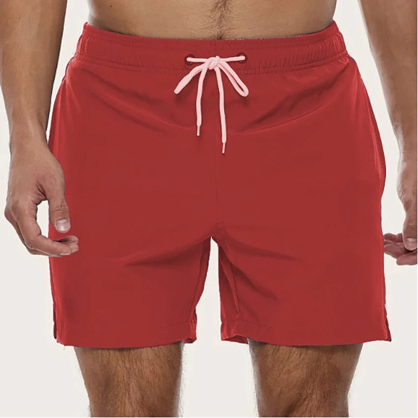 Variant image for Fast-Drying Men's Swim Trunks with Elastic Waist, Comfortable and Versatile Bathing Suit for Swimming and Beach Activities-19