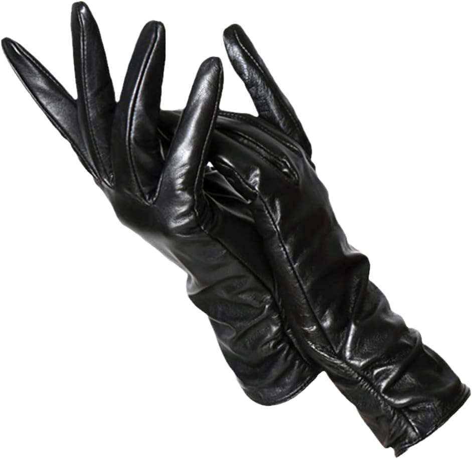 Plush Timeless Women Leather Gloves - Tailored Wool Lined