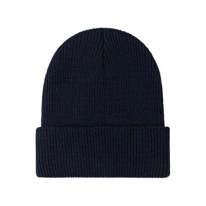 Warm Multi-Use Beanie - Folded Cuff Ribbed Knit, Winter
