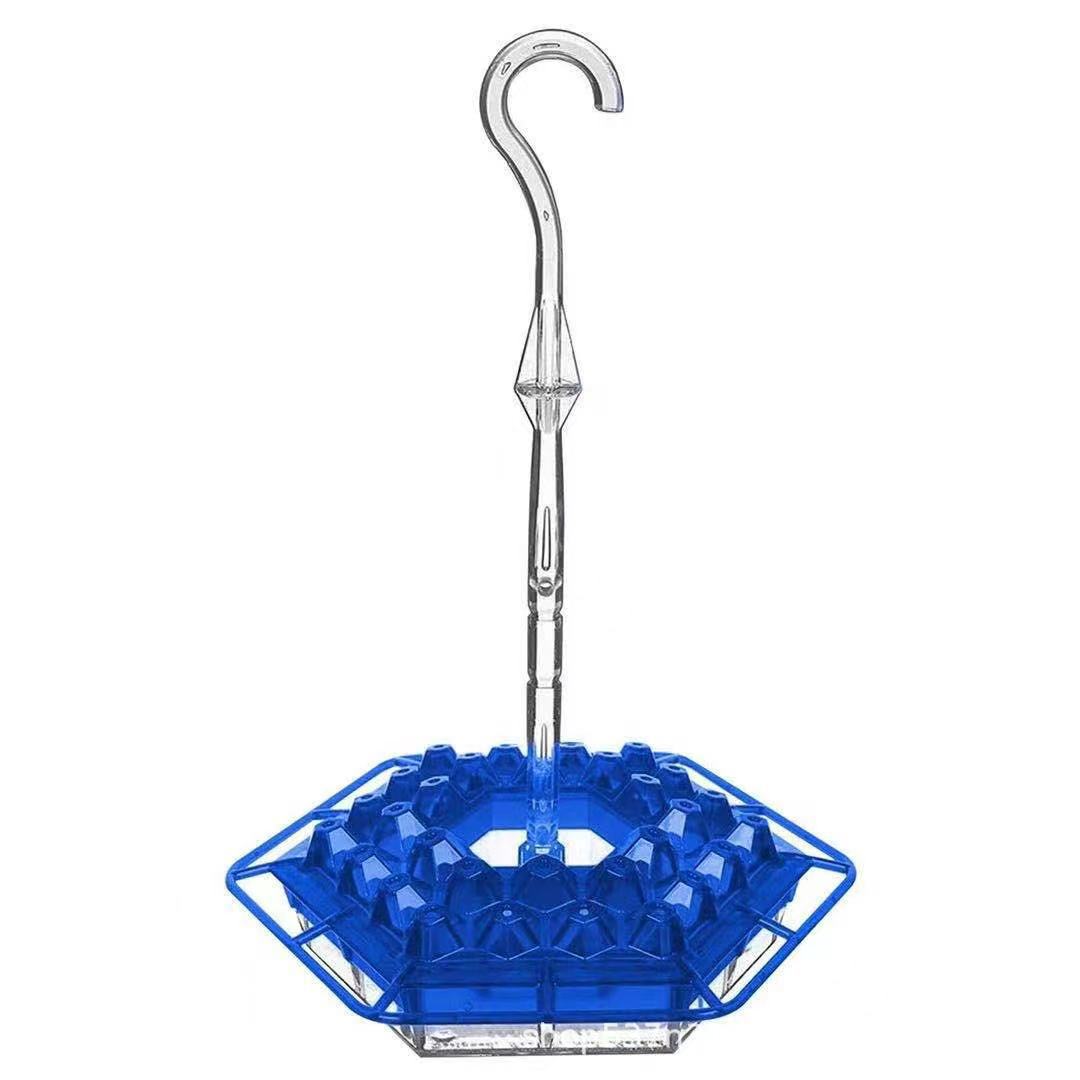 Feeder Hummingbird Ant Proof Outdoor Hanging Perch Hex