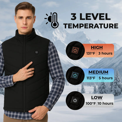 Heated Vest Nine Zone Light Outdoor Fall 2025 Warmth