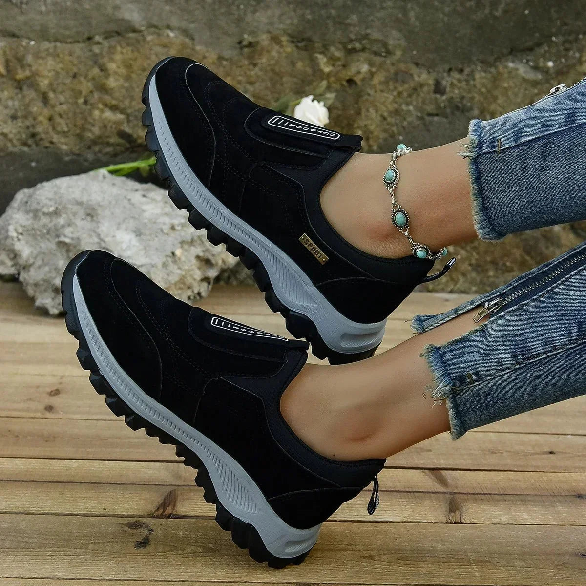 Variant image for Soft Sole Orthopedic Shoes for All-Day Comfort and Support, Non-Slip, Arch Support, Flexible Design for Women and Men-10
