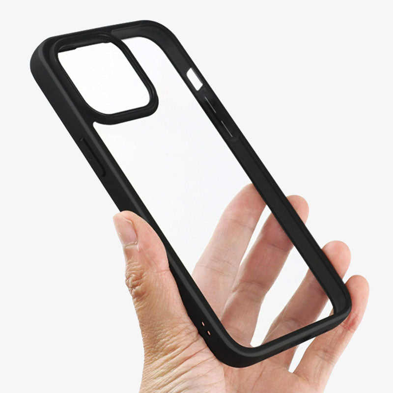 iPhone Clear Case With Reinforced Edge Slim Drop Protection