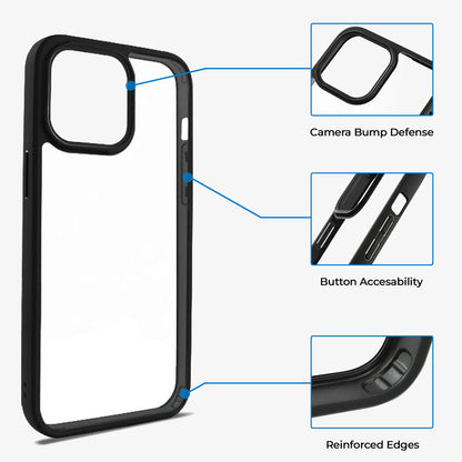 iPhone Clear Case With Reinforced Edge Slim Drop Protection