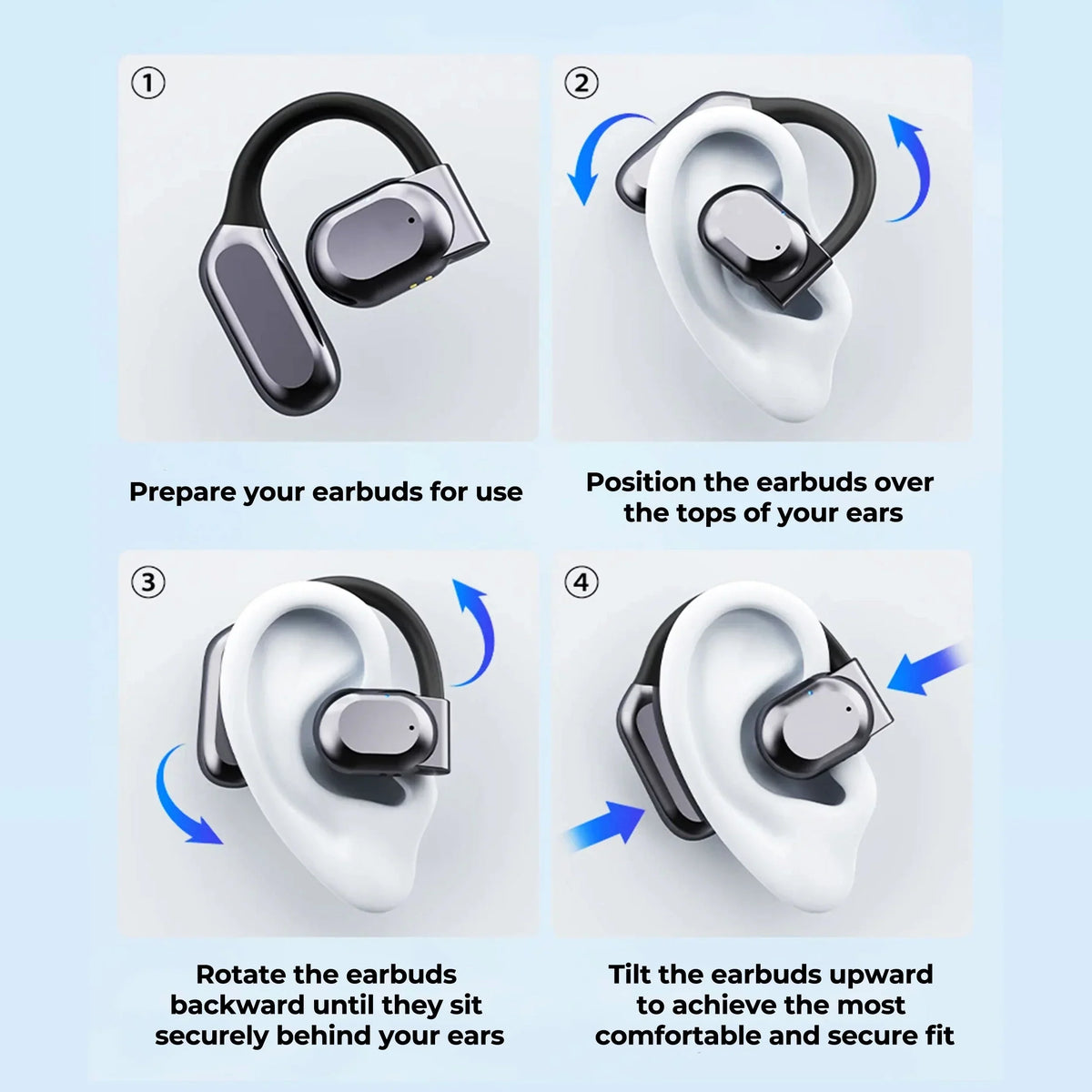Translation Earbuds 144 Languages Cordless AI Translator