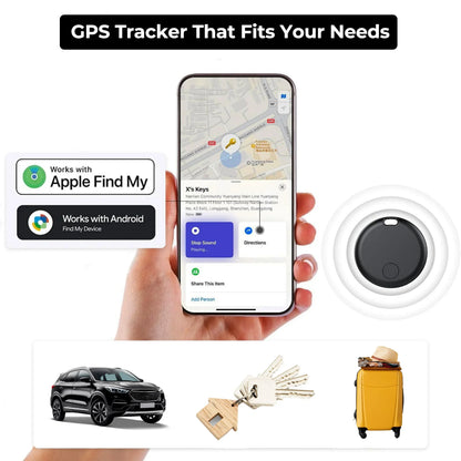 GPS Airtag Tracker Key Finder Bluetooth Locator No SIM
