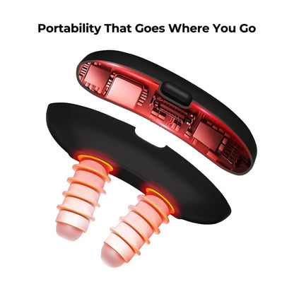 Light Red Nasal Therapy Device Clear Breathing Aid