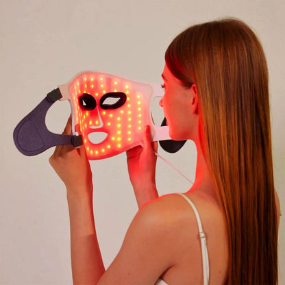 Red2025 Edition Light Therapy Mask Travel-Friendly Anti Aging Travel
