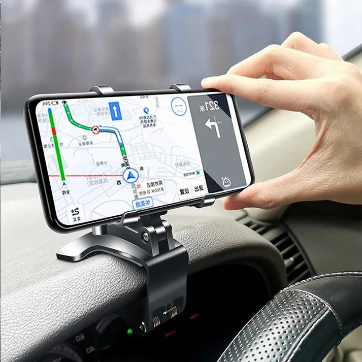 Car Phone Holder 360 Rotation Mount Fast Clamp Dashboard Phone Mount TikTok Viral Fall 2025 Gift Idea