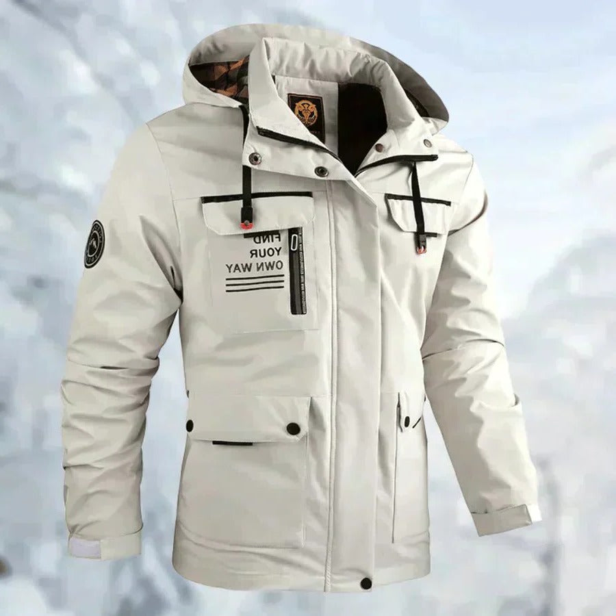Windproof Water-Resistant Outdoor Jacket Breathable Shell For All Weather Fall 2026 Trend