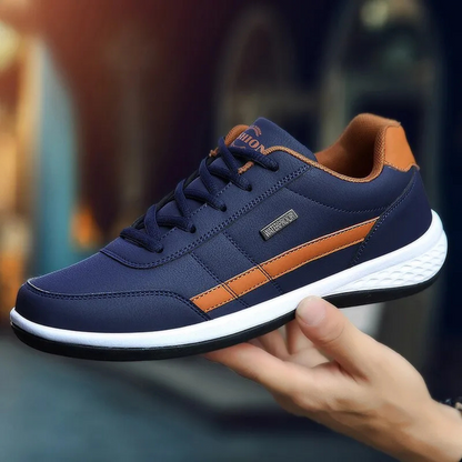 Comfortable Orthopedic Leather Shoes for Women, Waterproof Anti-Slip Design with Wide Toe Box and Gedempte Heel Support-3