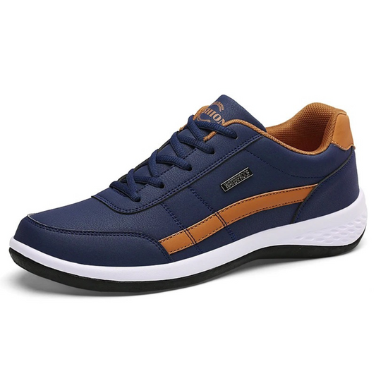 Comfortable Orthopedic Leather Shoes for Women, Waterproof Anti-Slip Design with Wide Toe Box and Gedempte Heel Support-1