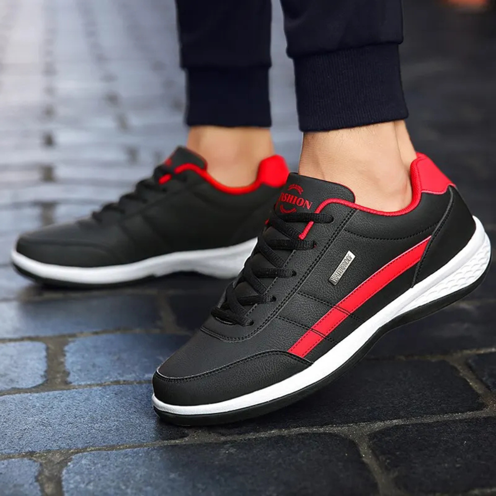 Comfortable Orthopedic Leather Shoes for Women, Waterproof Anti-Slip Design with Wide Toe Box and Gedempte Heel Support-4