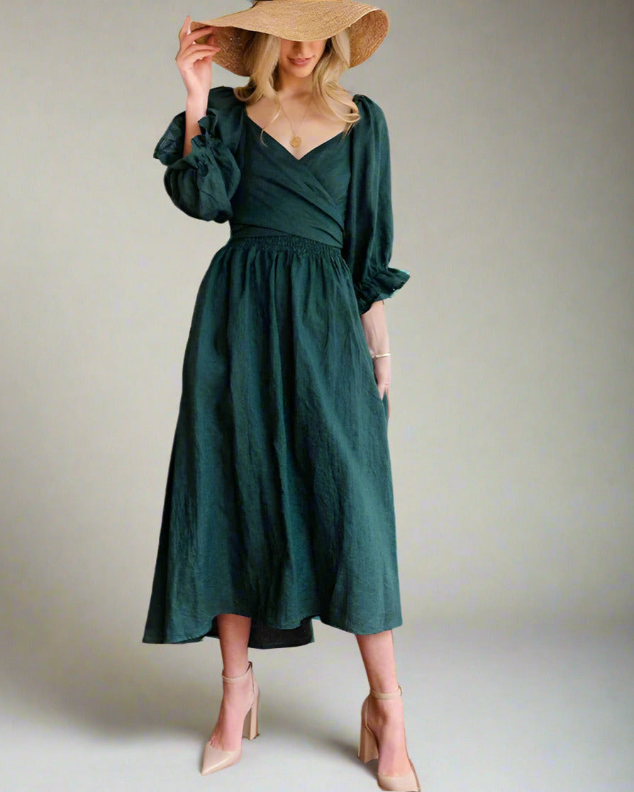 Airy Cotton Summer Dress for Women, Breathable and Versatile, Flattering Fit for Day or Night Wear-4