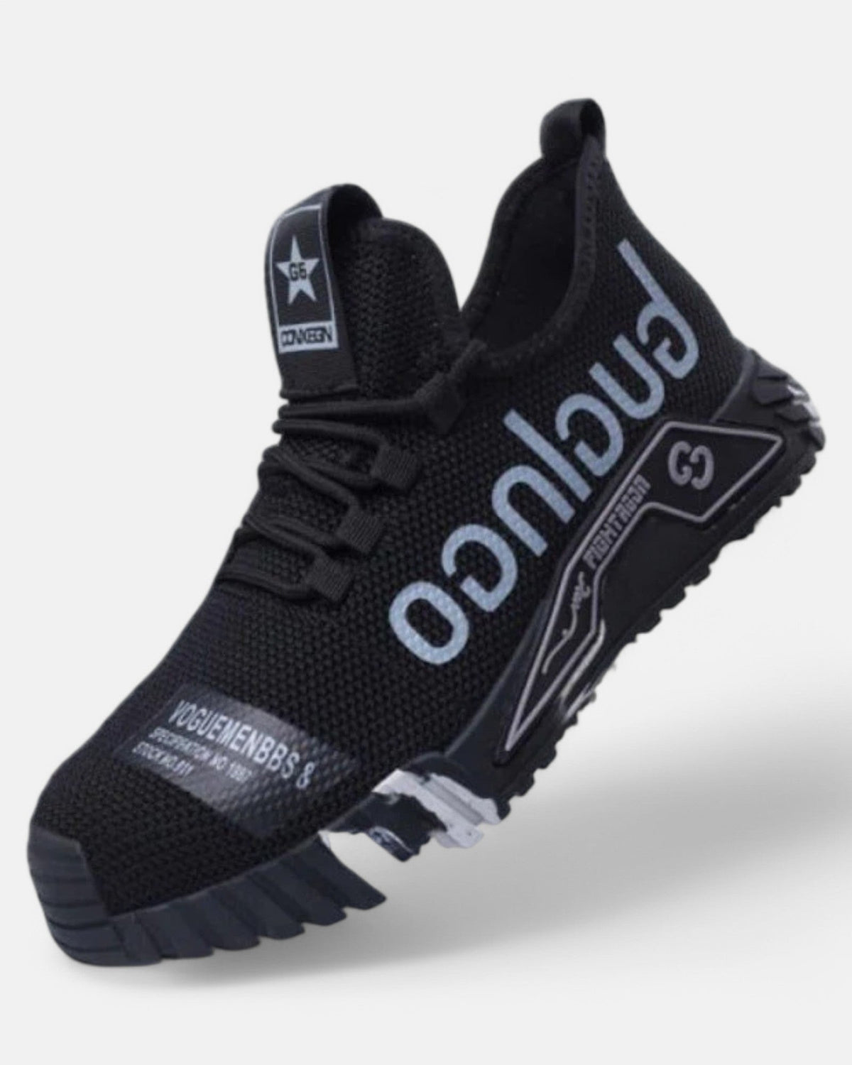 Variant image for Robust Safety Shoes with Steel Toe Protection, Breathable Mesh Upper, Non-Slip Rubber Sole for Work and Outdoor Use-1