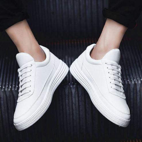 Relaxed Leather Sneakers for Men with Premium Upper and Durable Rubber Sole for Optimal Comfort-5