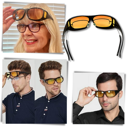 Driving Night Clarity Glasses - Polarized Night Vision for Safer Driving
