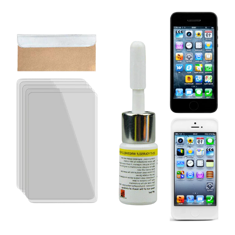 Screen Phone Crack Repair Kit Pre Mixed Liquid Resin