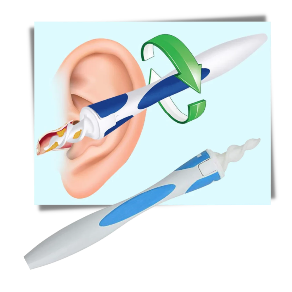 Ear Wax Remover Silicone Spiral Ear Cleaning Device TikTok Viral Fall 2025 Gentle Wax Removal