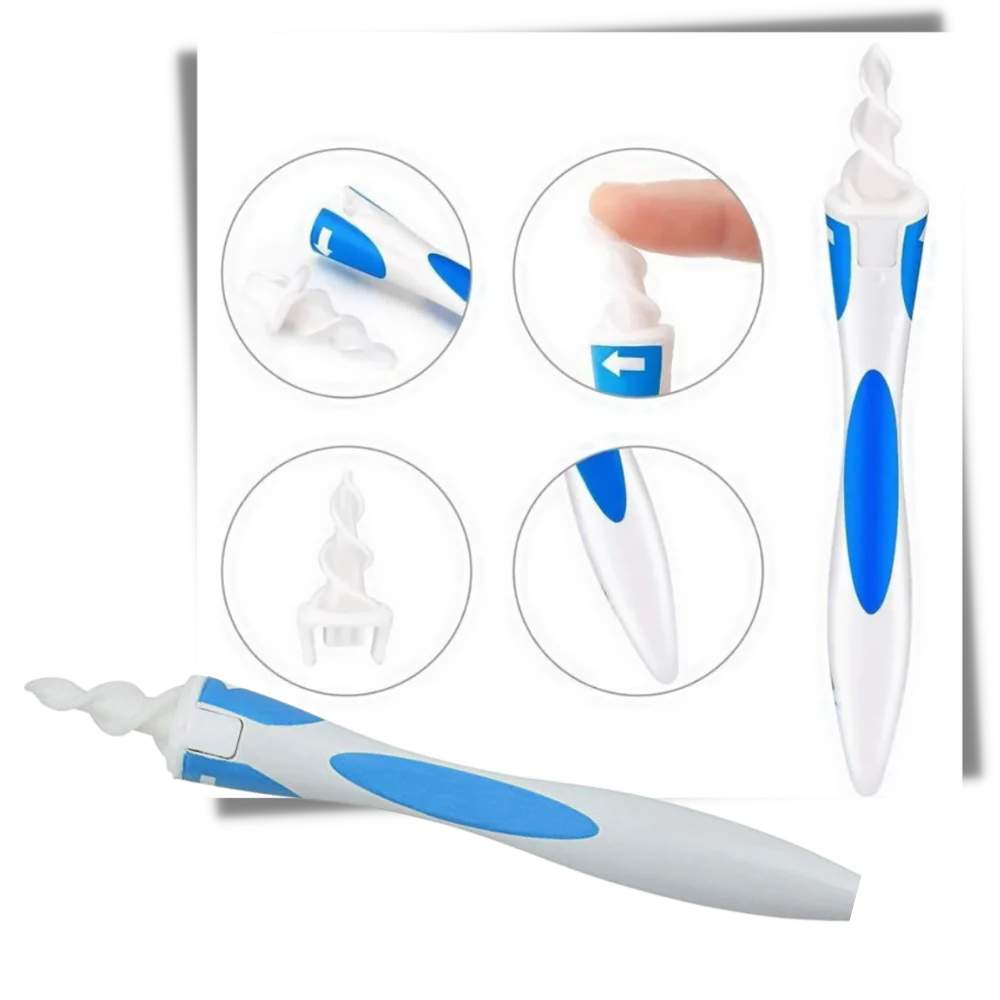 Ear Wax Remover Silicone Spiral Ear Cleaning Device TikTok Viral Fall 2025 Gentle Wax Removal