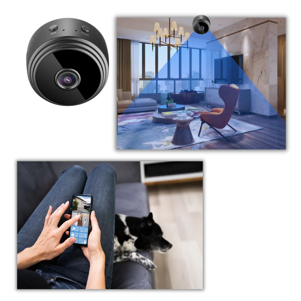 Mini Cordless Security Camera Magnetic Mount Indoor WiFi Camera Fall 2025 Night Vision Motion Alerts