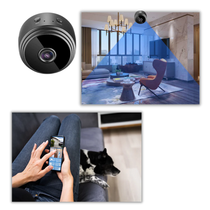 Mini Cordless Security Camera Magnetic Mount Indoor WiFi Camera Fall 2025 Night Vision Motion Alerts