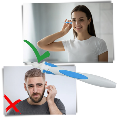 Ear Wax Remover Silicone Spiral Ear Cleaning Device TikTok Viral Fall 2025 Gentle Wax Removal
