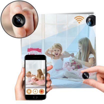 Mini Cordless Security Camera Magnetic Mount Indoor WiFi Camera Fall 2025 Night Vision Motion Alerts