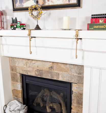 Hangers Stocking Heavy Duty 2in1 Garland And Mantel Decor Holiday 2025 No Slip 20 Lb Capacity