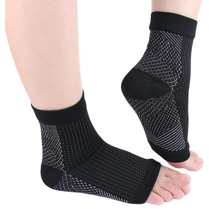 Open Toe, Anti-Slip Compression Socks for Comfort – Neuropathy Support Socks