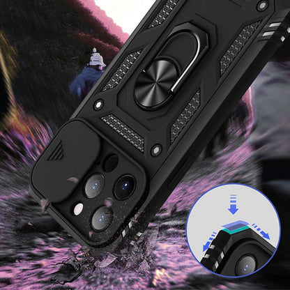 Magnetic2025 Edition Phone Case Rugged Ring Kickstand Fall