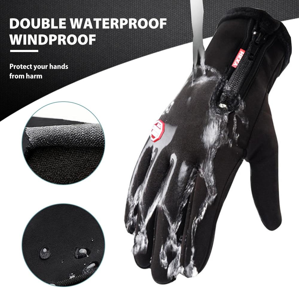 Thermal2025 Edition Gloves Fleece Lined Cycling Ski Gloves Fall