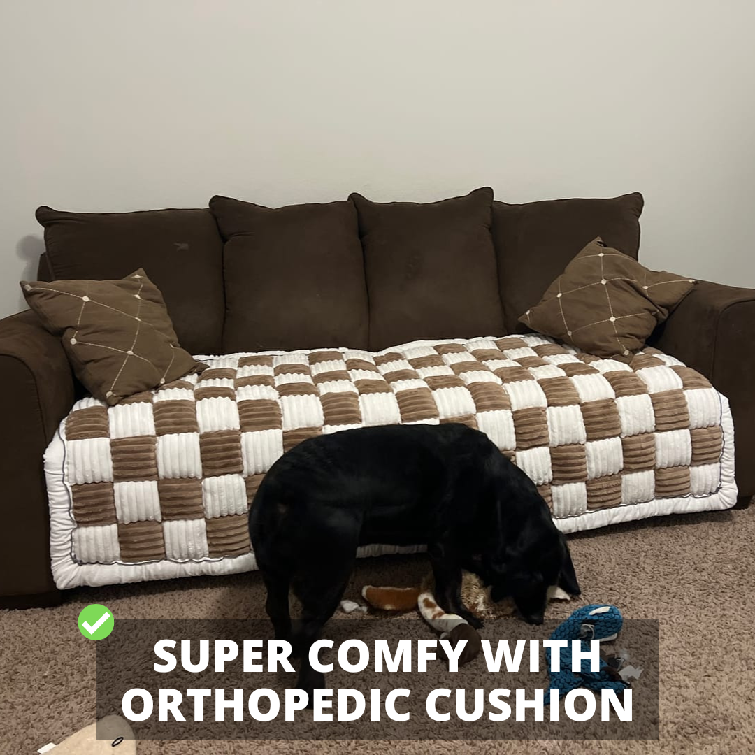 Protector Furniture Thick Orthopedic Padding Couch Cover Fall 2025 Cozy Pet Safe Sofa Shield